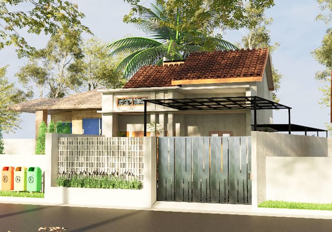 create architectural 3d rendering for buildings