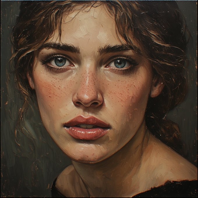 illustrate a beautiful oil painting masterpiece