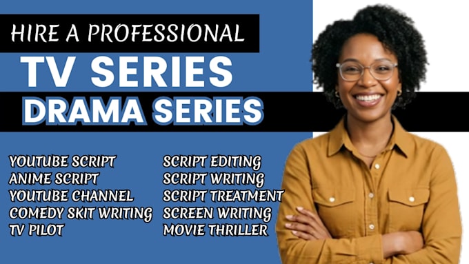 write youtube video scripts short film scripts tiktok skits podcast