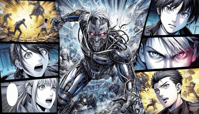 turn your script into professional manga comic pages