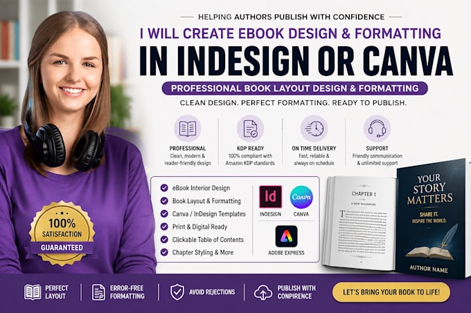 fix KDP formatting errors, book formatting for amazon KDP, paperback formatting