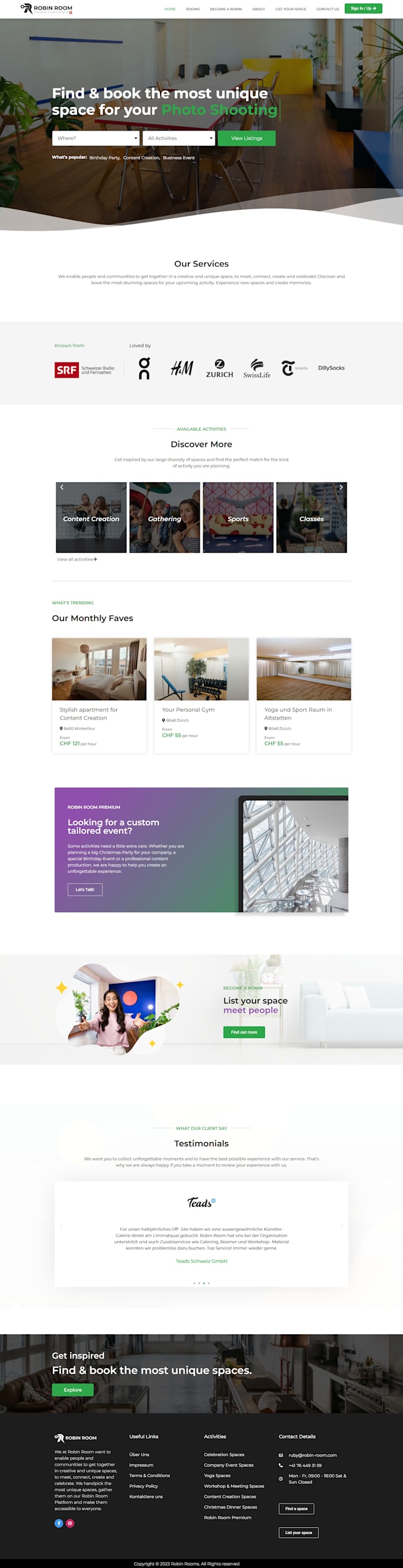 design and develop a professional website in wordpress