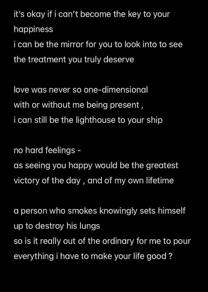 write poems for you