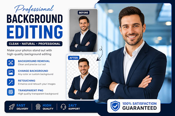 professional background removal and image cut out