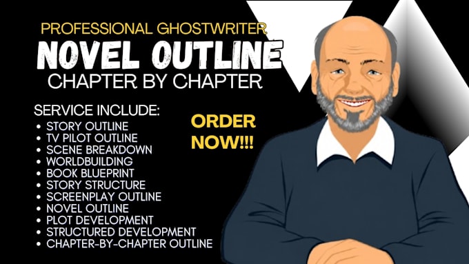 create a professional chapter by chapter novel outline