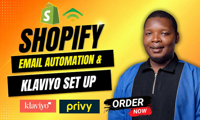 build shopify email automation with klaviyo setup