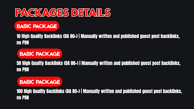 build 100 da 80 backlinks low price