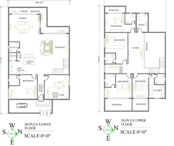 modify 2d house plan, 2d or 3d floor plan blueprints site render visualization