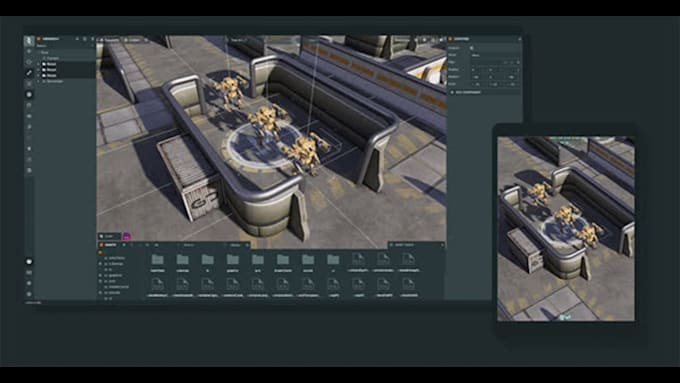make 3d or 2d games, low poly 3d models on playcanvas and unity