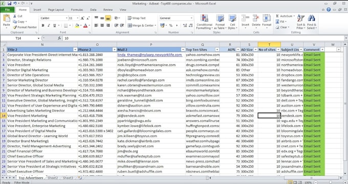 build a targeted b2b lead generation and prospect email list