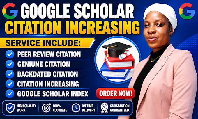 write, increase google scholar citations and academic research visibility