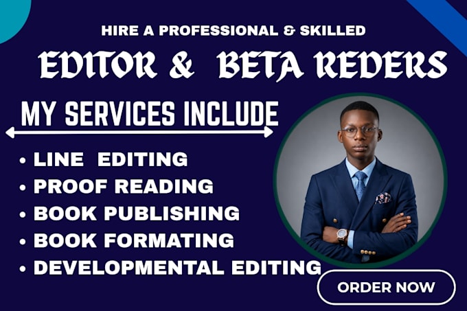 beta read, memoir, and edit your manuscript,and give you actionable feedback