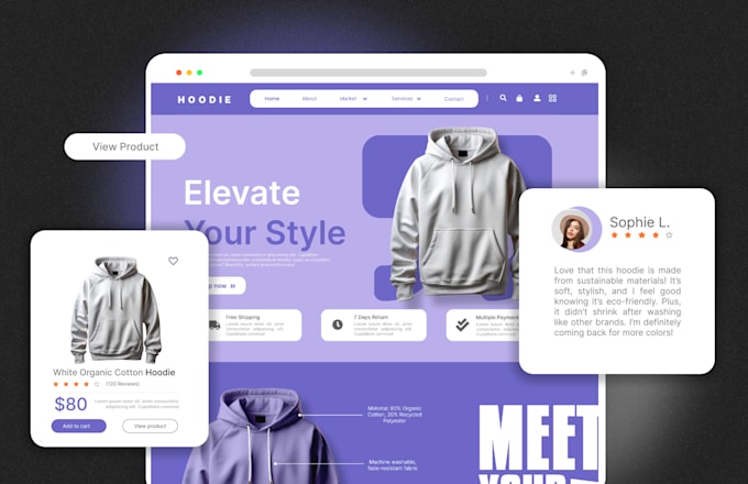 build a professional and modern web platform