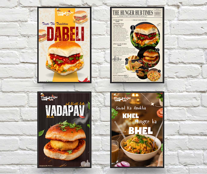create stunning food poster designs that boost sales