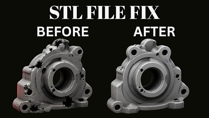 repair, fix and optimize your stl file for 3d printing