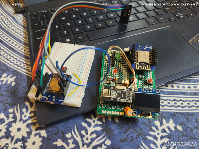 develop arduino code for different projects