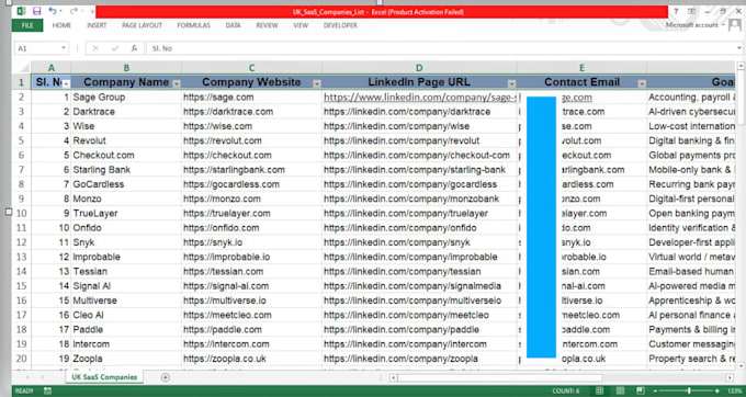 do b2b lead generation and email list building