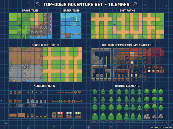 l create custom pixel art tilesets for your game