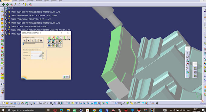 create cnc cam programming toolpaths using mastercam, esprit, and catia v5