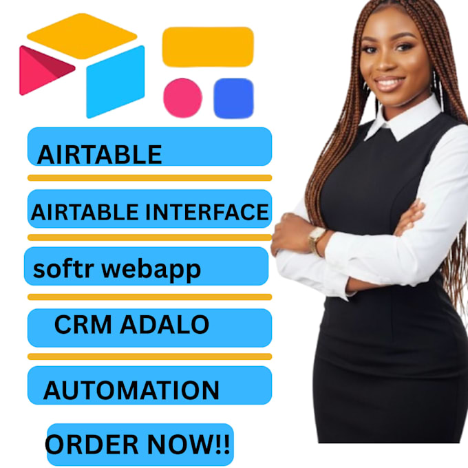 build your airtable database, airtable automation, airtable interface