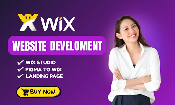 design a professional wix website or landing page