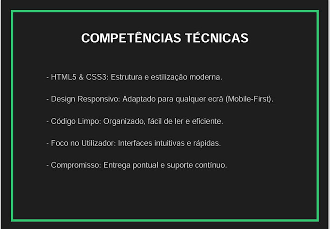 criar uma página web simples e responsiva com HTML e CSS