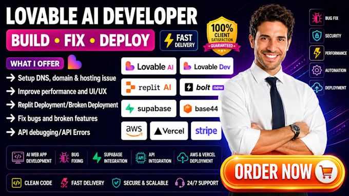 develop urgent fix lovable ai lovable dev replit ai using bolt new and supabase