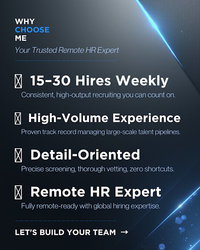 provide HR support, onboarding, and customer service