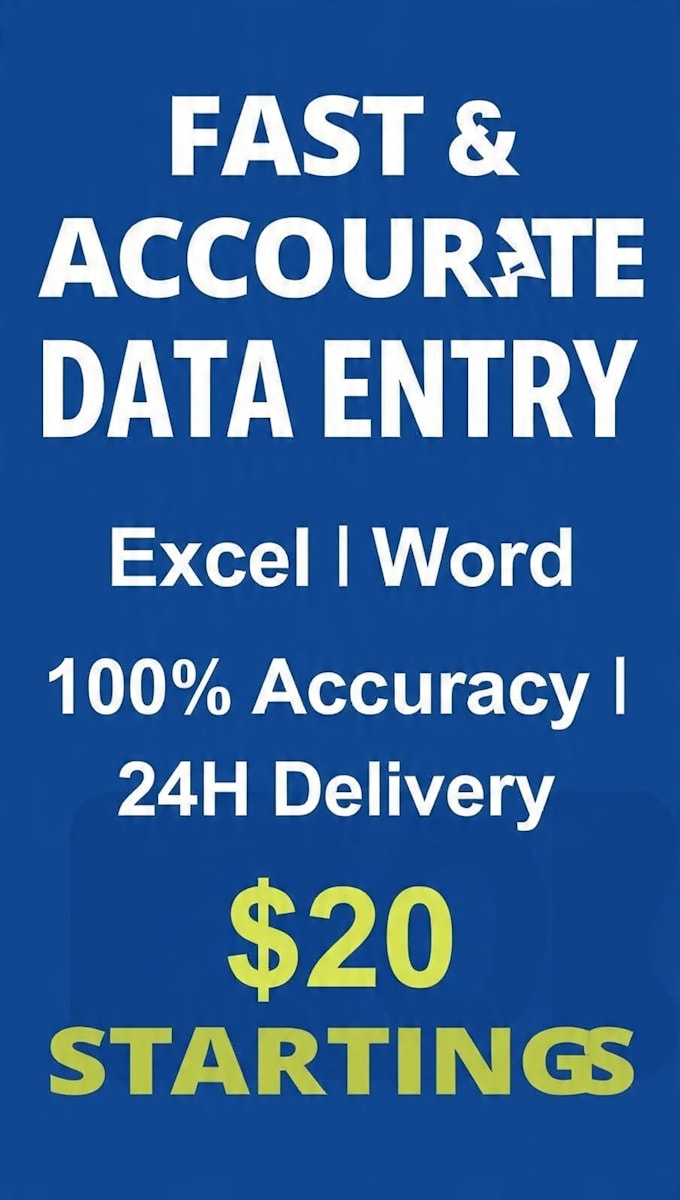 do fast and accurate data entry with 130 wpm typing speed