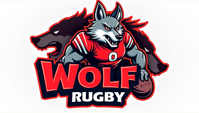 design super wolf sport logo in very short time