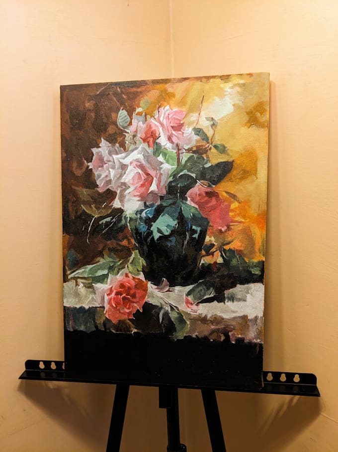 make a still life painting for you