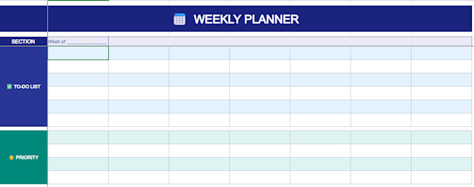design a custom excel spreadsheet for budgeting and planning