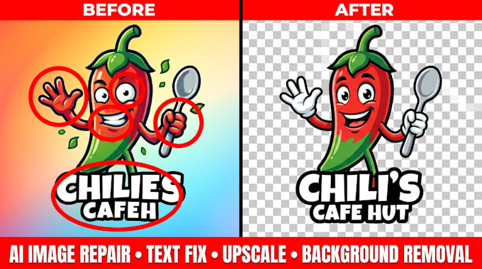 create, edit ai images, upscale and correct text in 24 hours