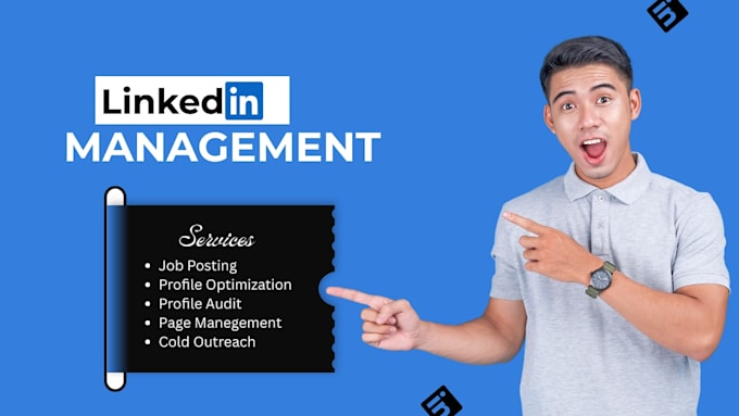 be your linkedin optimization expert and profile manager