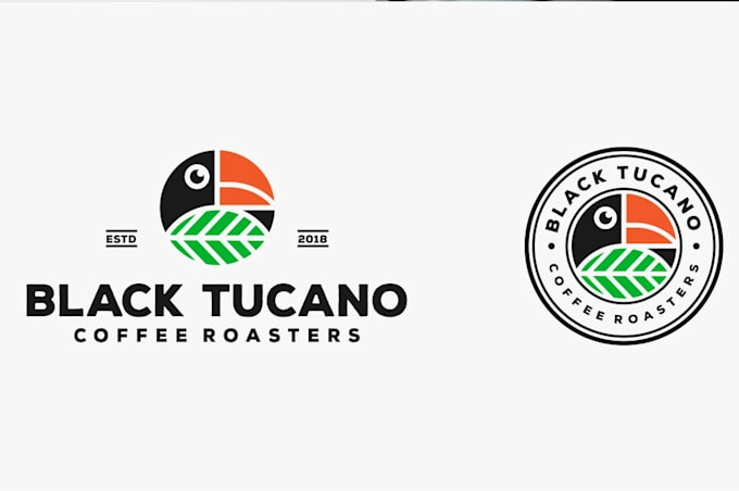 do modern coffee shop, pizza, burger, and restaurant logo