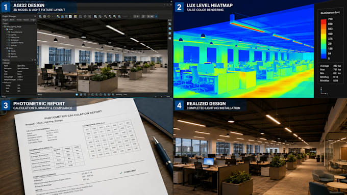 create professional lighting design and photometric calculations in agi32