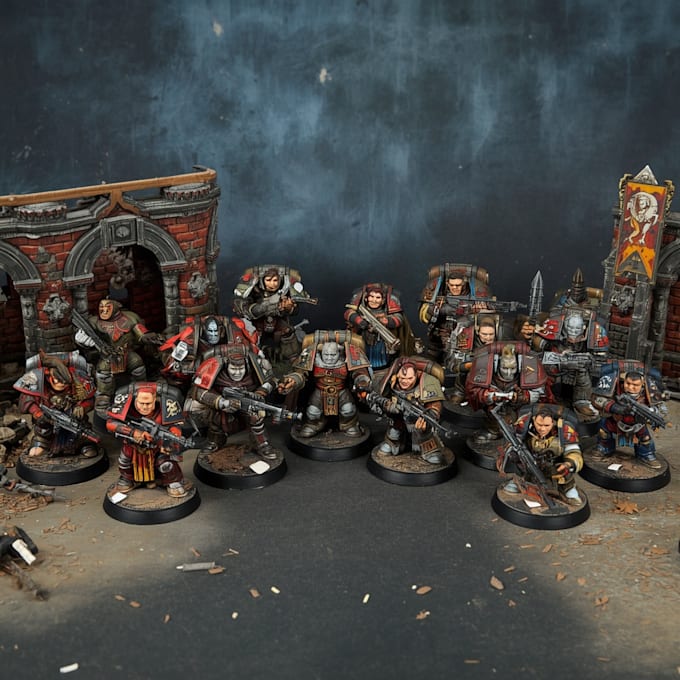 paint your warhammer 40k and fantasy miniatures