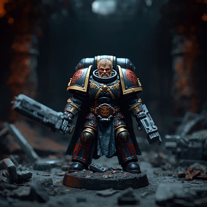 paint your warhammer 40k miniatures