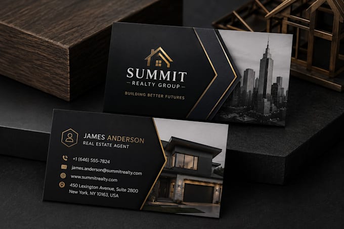 premium double sided business card design