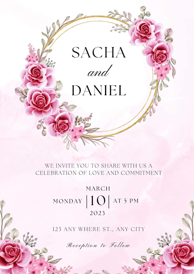 make professional invitation designs
