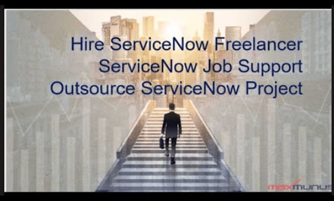 do servicenow job support work
