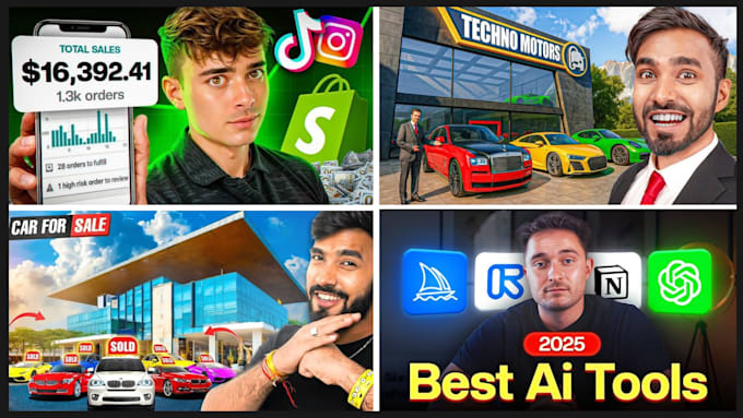 design the best youtube thumbnail