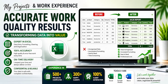 format excel spreadsheet professionally