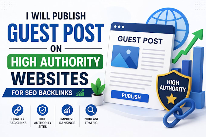 publish niche relevant guest post backlinks for SEO ranking