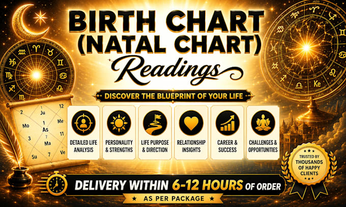 do personalized birth chart reading and vedic astrology analysis