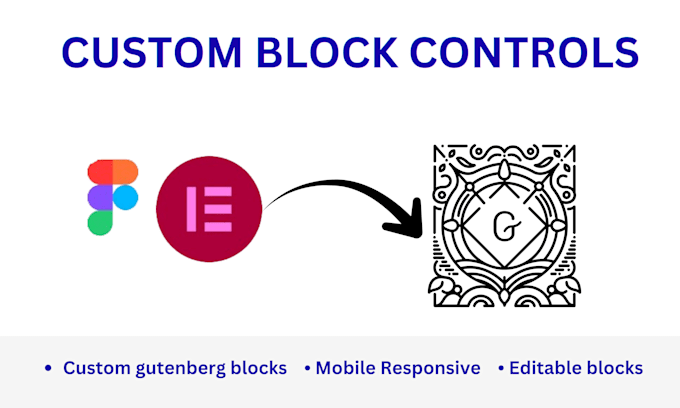 convert figma or elementor designs to custom gutenberg blocks