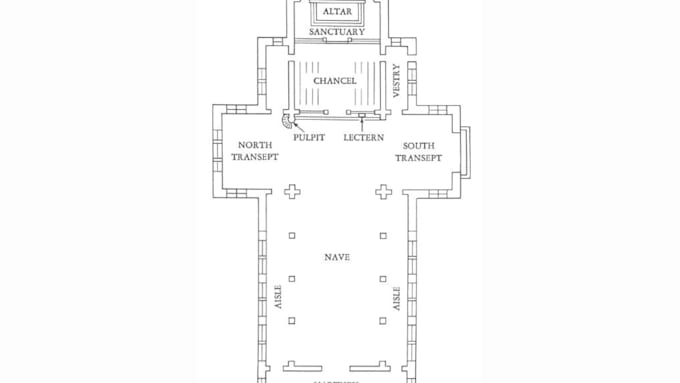 deliver professional 3d church interior design, floor plans and visualization