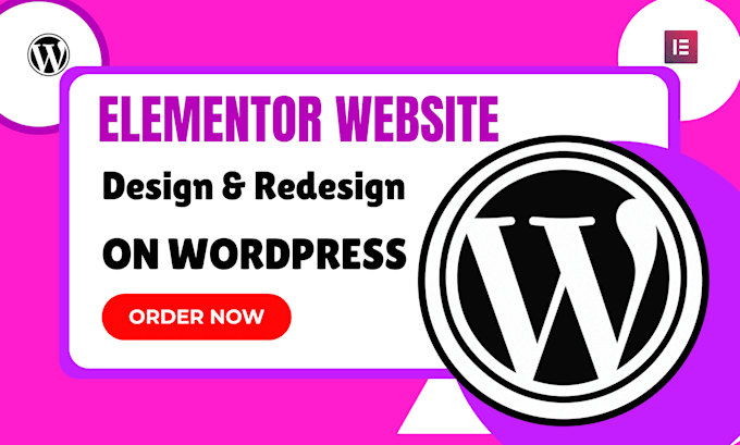 elementor, elementor pro, elementor website, wordpress website design wordpress