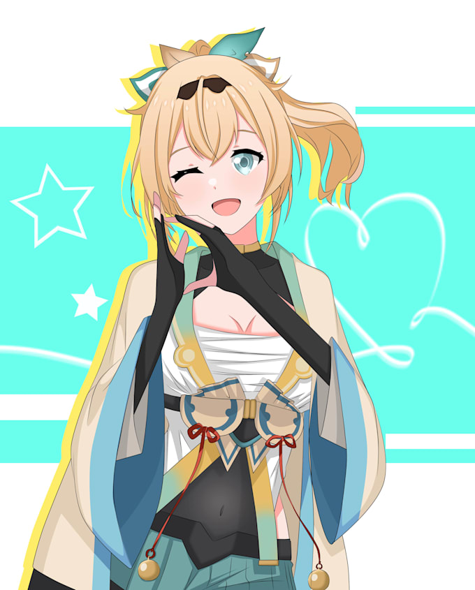 create anime fanart, oc, or nsfw