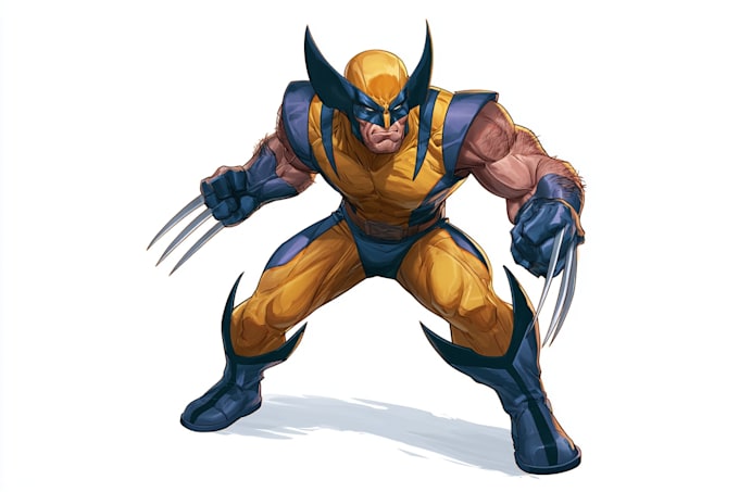 superhero character for comics